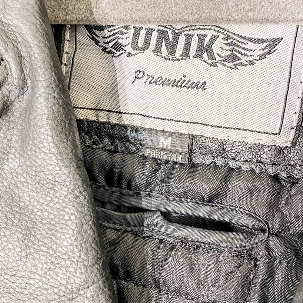 Unik Leather Riding Jacket - Picture 4 of 9
